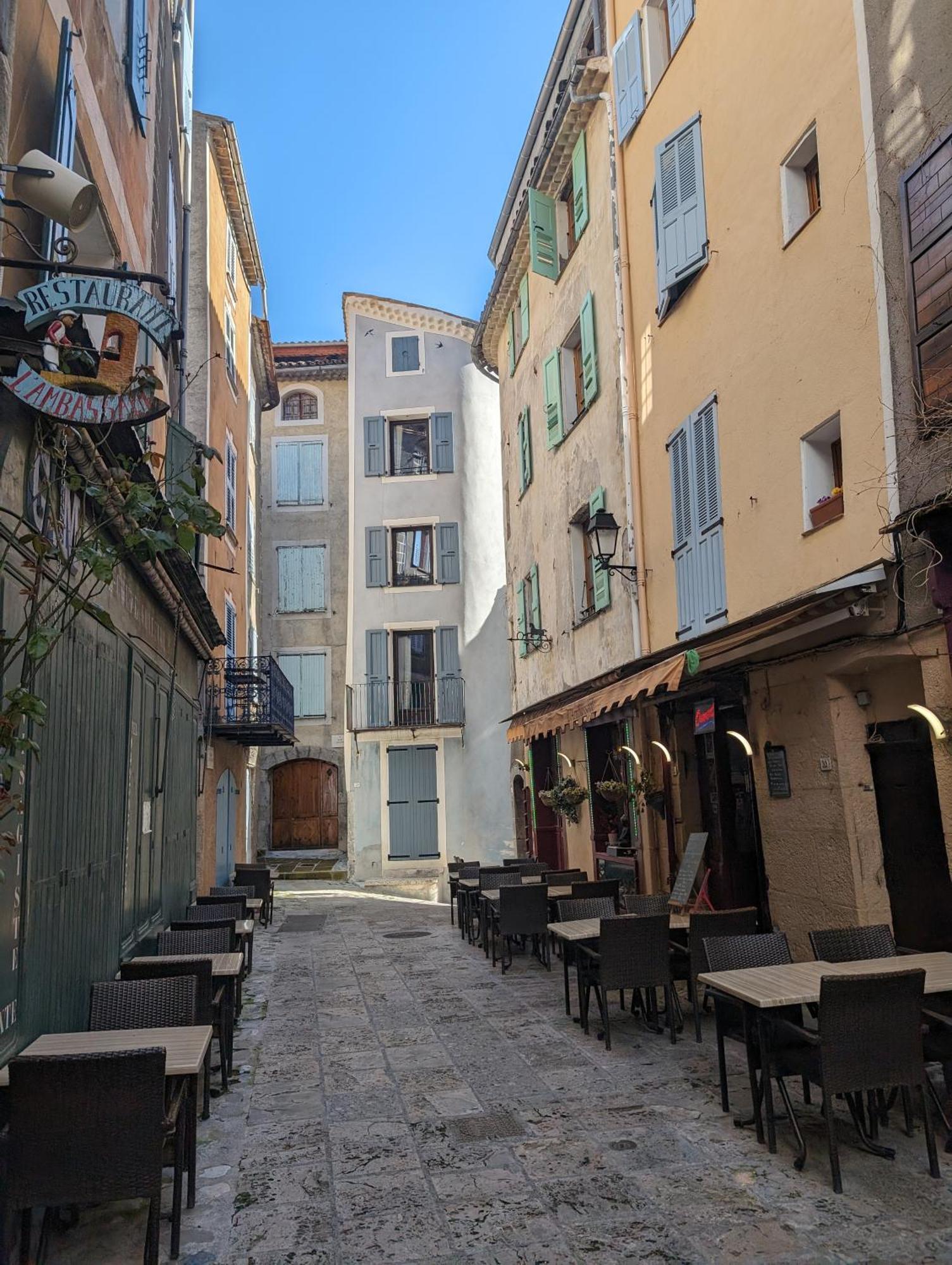Appartement Duplex "La Belle Vue " à Entrevaux Extérieur photo